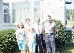 Beard Family; Anna Lou Beard; William Beard; Bruce Dorrough; in KY; Medway Baptist Church minister